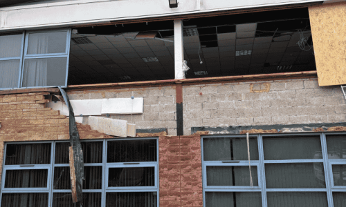 Storm Eowyn Damage repair in Larbert FK5